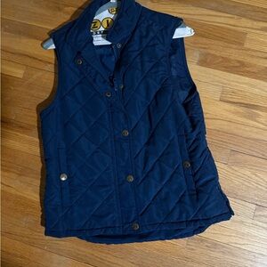 Riding sport Navy Quilted Vest